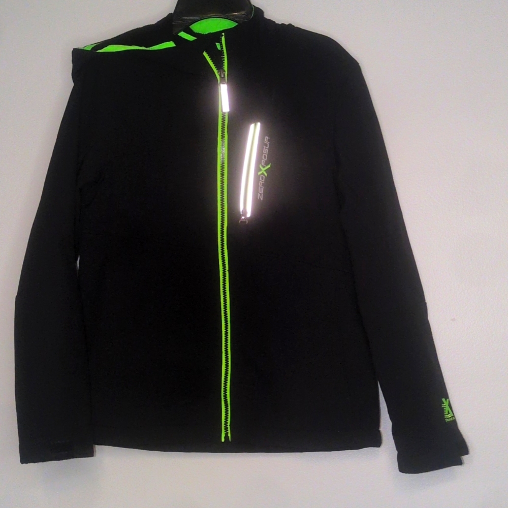 Zero posit winter wind jacket large boys